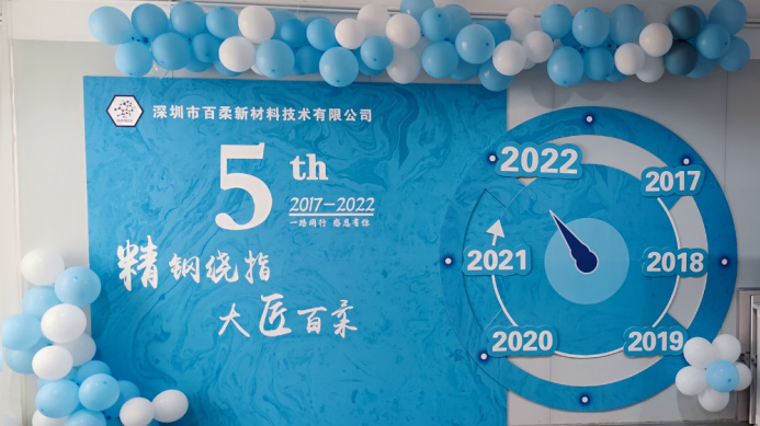 热烈祝贺pp电子平台游戏新材成立五周年